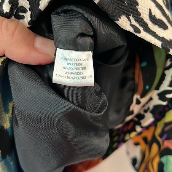 Erin London - xl, art to wear jacket, 3/4 ruffled sleeves - Picture 6 of 8